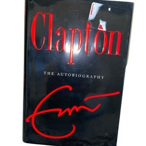 Clapton: The Autobiography Hardcover Book